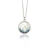 Lotus Enamelled Locket