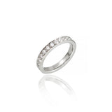 Eternity Diamond Platinum Ring 1.2ct