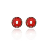 Enamelled Diatom Cufflinks