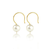Gold Akoya South Sea Pearl Earrings