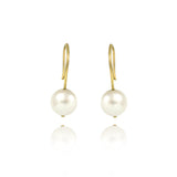 Gold Akoya South Sea Pearl Earrings