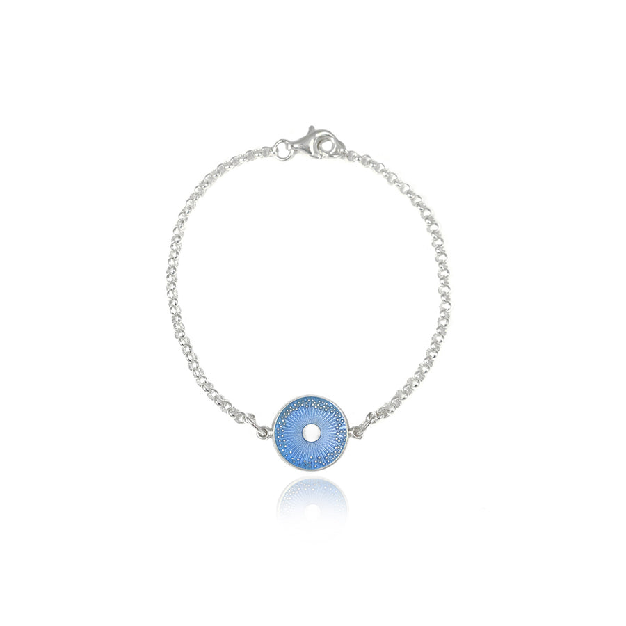 Pale Blue Diatom Bracelet