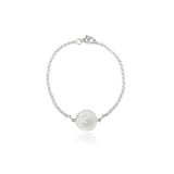 Diamond Silver Diatom Bracelet