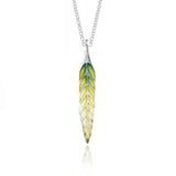Wheatsheaf Enamel Pendant