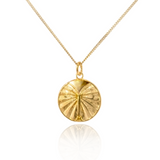 Gold Micro Moth Pendant