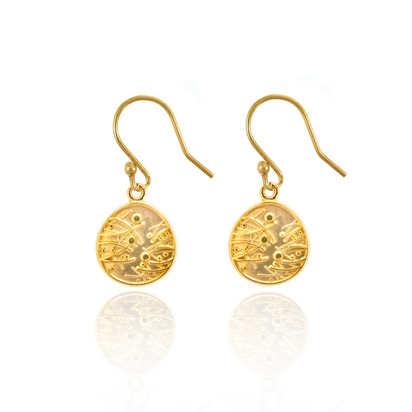 Gold Meadow Earrings