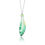 Dragonfly Wing Green Rarity Enamel Pendant
