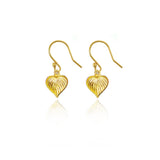 Gold Hosta Earrings