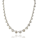 Rose Cut Diamond Eclipse Necklace