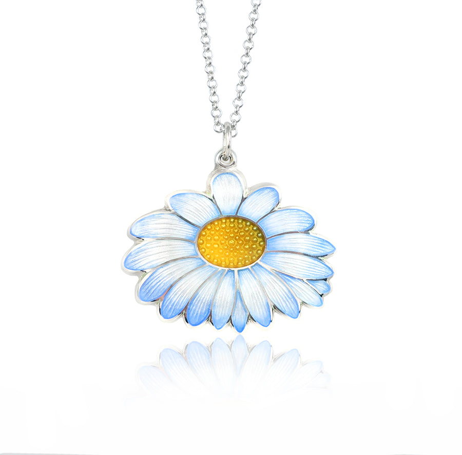 Daisy Enamel Pendant