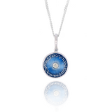 Mini One-off Diamond Diatom Pendant