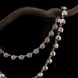 Rose Cut Diamond Eclipse Necklace