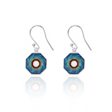 Guilloché Earrings One-off