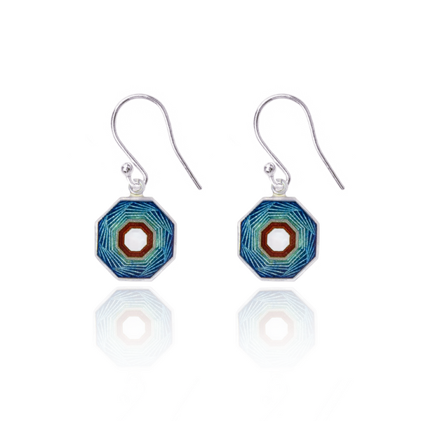 Guilloché Earrings One-off