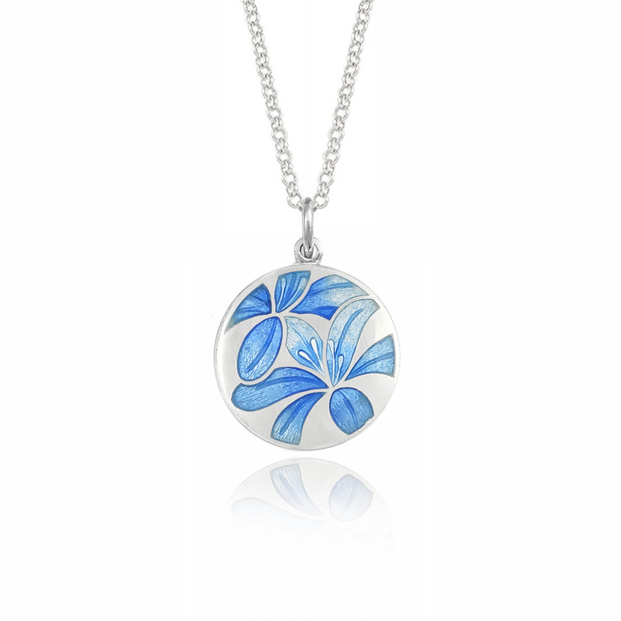 Blue Agapanthus Necklace