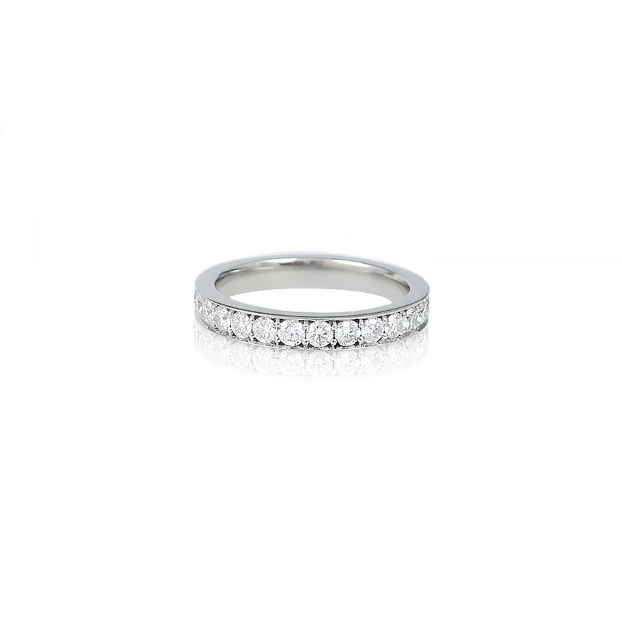 Eternity Diamond Platinum Ring 1.2ct