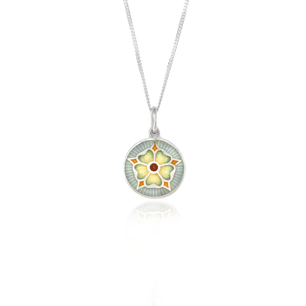 Rarity Grey Tudor Rose Pendant