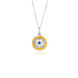 Rarity Yellow Tudor Rose Pendant