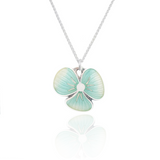 Limited Edition Viola Pendant White to Mint
