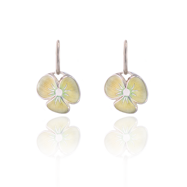 Viola Pale Yellow Earrings