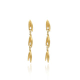 Gold Wild Meadow Long Earrings
