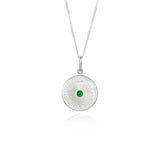 Silver Diatom Pendants