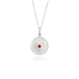 Silver Diatom Pendants