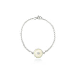 White Diamond Diatom Bracelet
