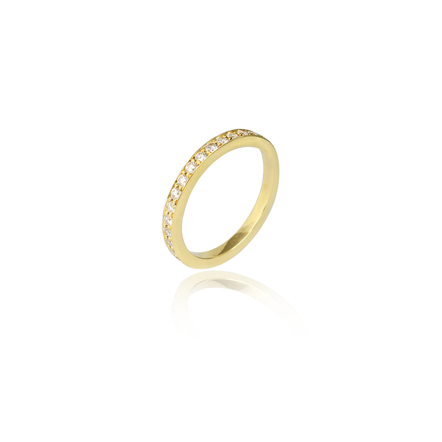 Eternity Diamond Gold Ring