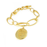 Chunky Gold Rue Bracelet