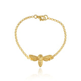 Gold Honey Bee Bracelet