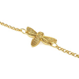 Gold Honey Bee Bracelet