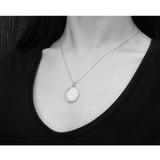 Enamel Rue Kingfisher Blue Pendant