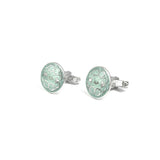 Enamelled Arabesque Grey Cufflinks