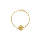 Diamond Gold Diatom Bracelet