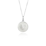 Silver Diatom Pendant