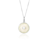 White Diatom Pendant