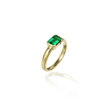 Emerald & Gold Ring