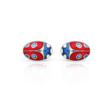 Ladybird Enamelled Red Cufflinks
