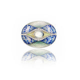 Diamond Enamelled Moth Brooch