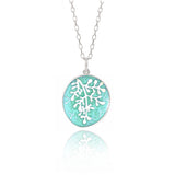 Enamel Rue Mint Pendant