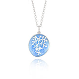 Enamel Rue Pale Blue Pendant