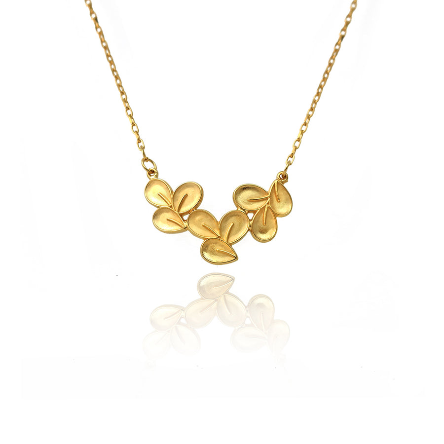 Sakura Gold Necklace