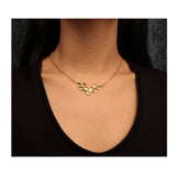Sakura Gold Necklace