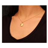 Gold Rue Small Pendant